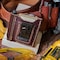 1791 Everyday Carry Leather Tool Pouch for Multitool, Pen / Pen Light, Cash / Cards & Action-Clip Belt Attachment WEB-AC-DUO-BUR-A - alternate 3